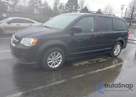 2016 Dodge Grand Caravan Sxt z USA, uszkodzony, nr VIN 2C4RDGCG3GR262172